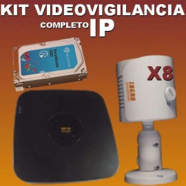 Kit videovigilancia IP KITIP8B-IS
