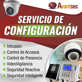 Servicio de configuración Cámaras IP 360 grados