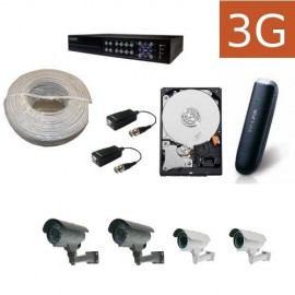Kit videovigilancia 3G exteriores 4