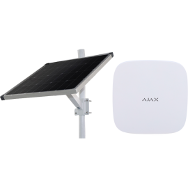 Sistema de Alarma Solar Ajax con Panel AJ-HUB2-W y Tecnología Avanzada