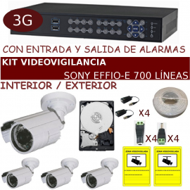 Kit videovigilancia alta calidad completo