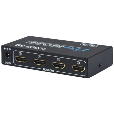 Distribuidor de vídeo 1 HDMI a 4 HDMI