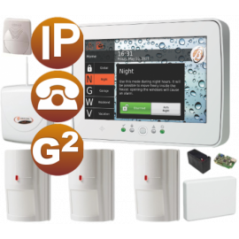 Kit alarma IP PSTN Grado 2 pantalla táctil