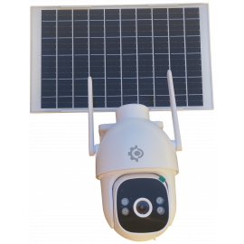 Cámara 4G con Panel Solar y Batería 15.600 mAh PTAOV3MPCAMHI