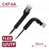 UTP6A-FLEX-03BK