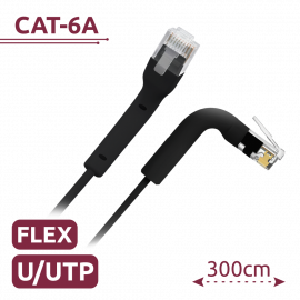UTP6A-FLEX-3BK