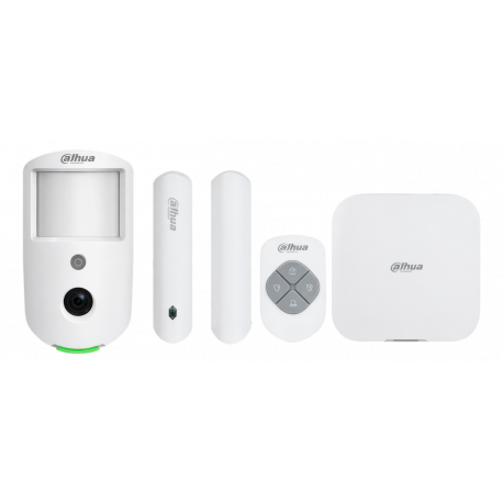 Alarma Dahua 4G para Piso. Te envía Fotos si entran